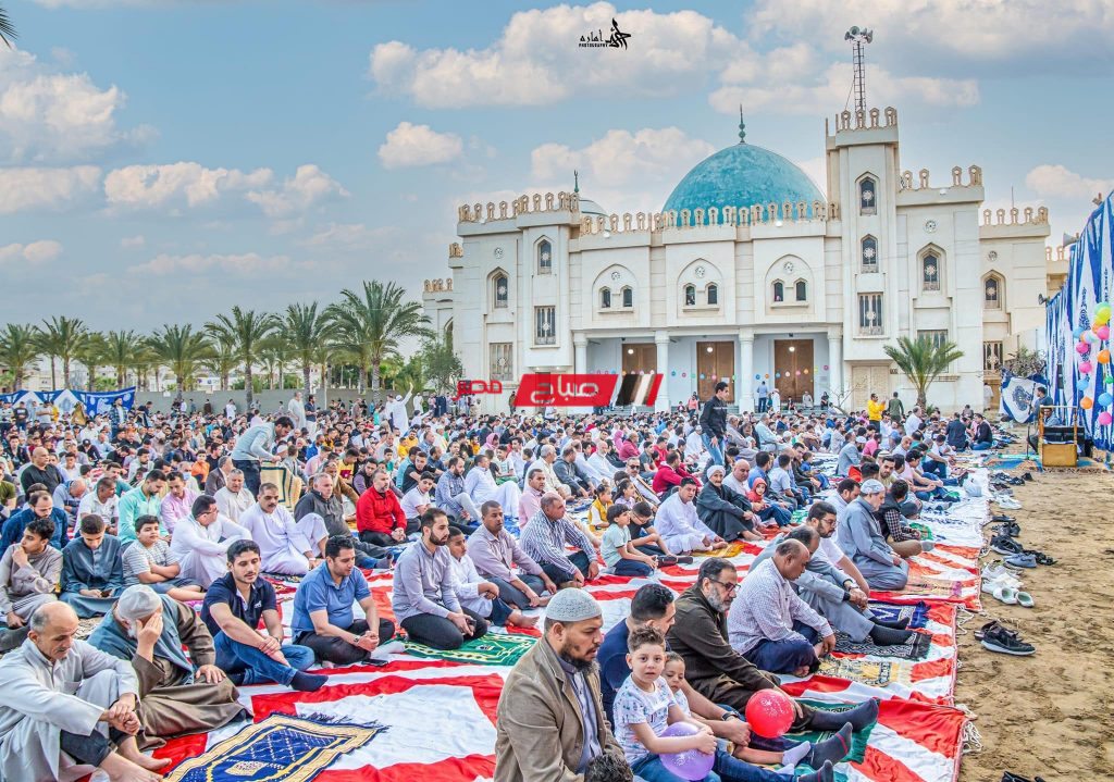 صلاة العيد في دمياط تصوير احمد امارة