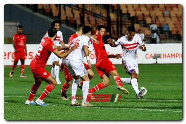 مباراة الزمالك وشباب بلوزداد