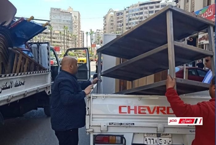 غلق وتشميع عدد 64 منشآة والتحفظ على 5251 حالة إشغال متنوع بالإضافة إلى تحرير 584 محضرًا متنوعًا بالاسكندرية