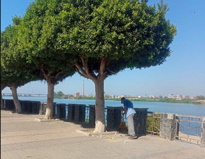 الوحدات المحلية بدمياط تكثف جهودها لرفع المخلفات و مكافحة الحشرات والبعوض وتطعيم الكلاب